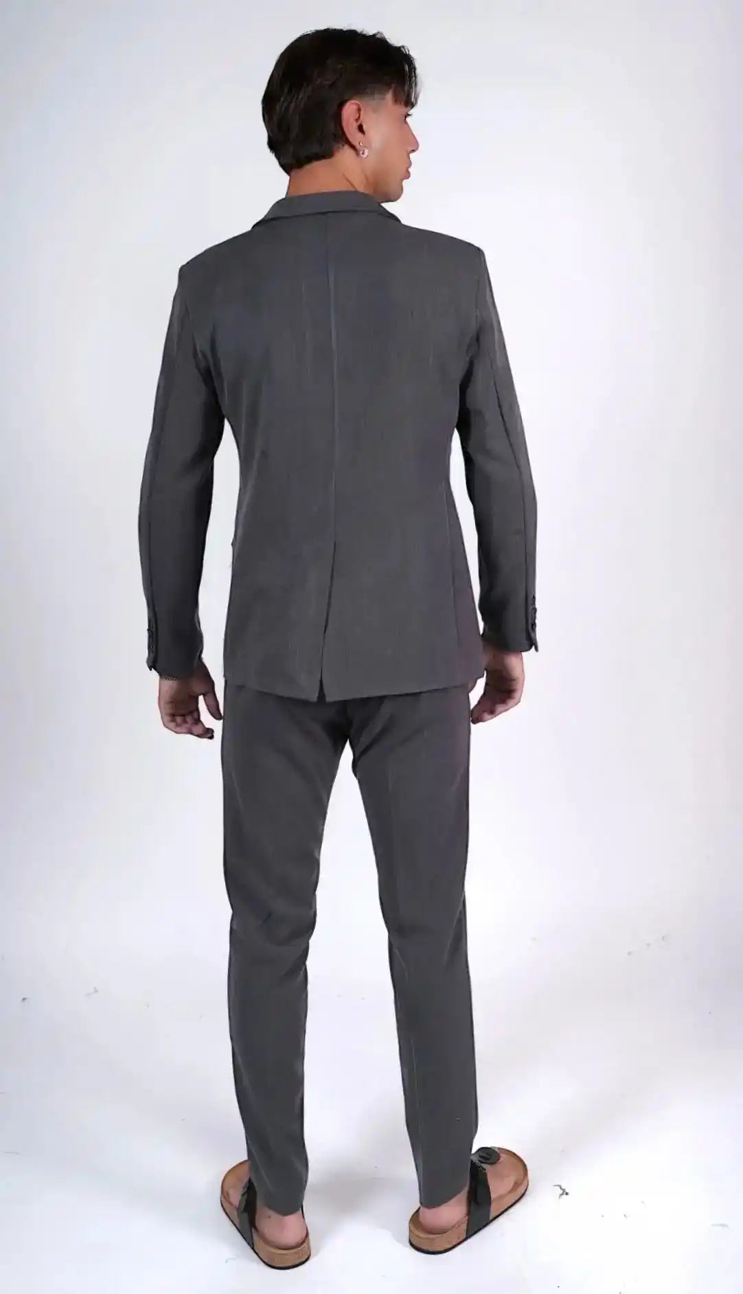 Abito doppiopetto italiano cotone invernale