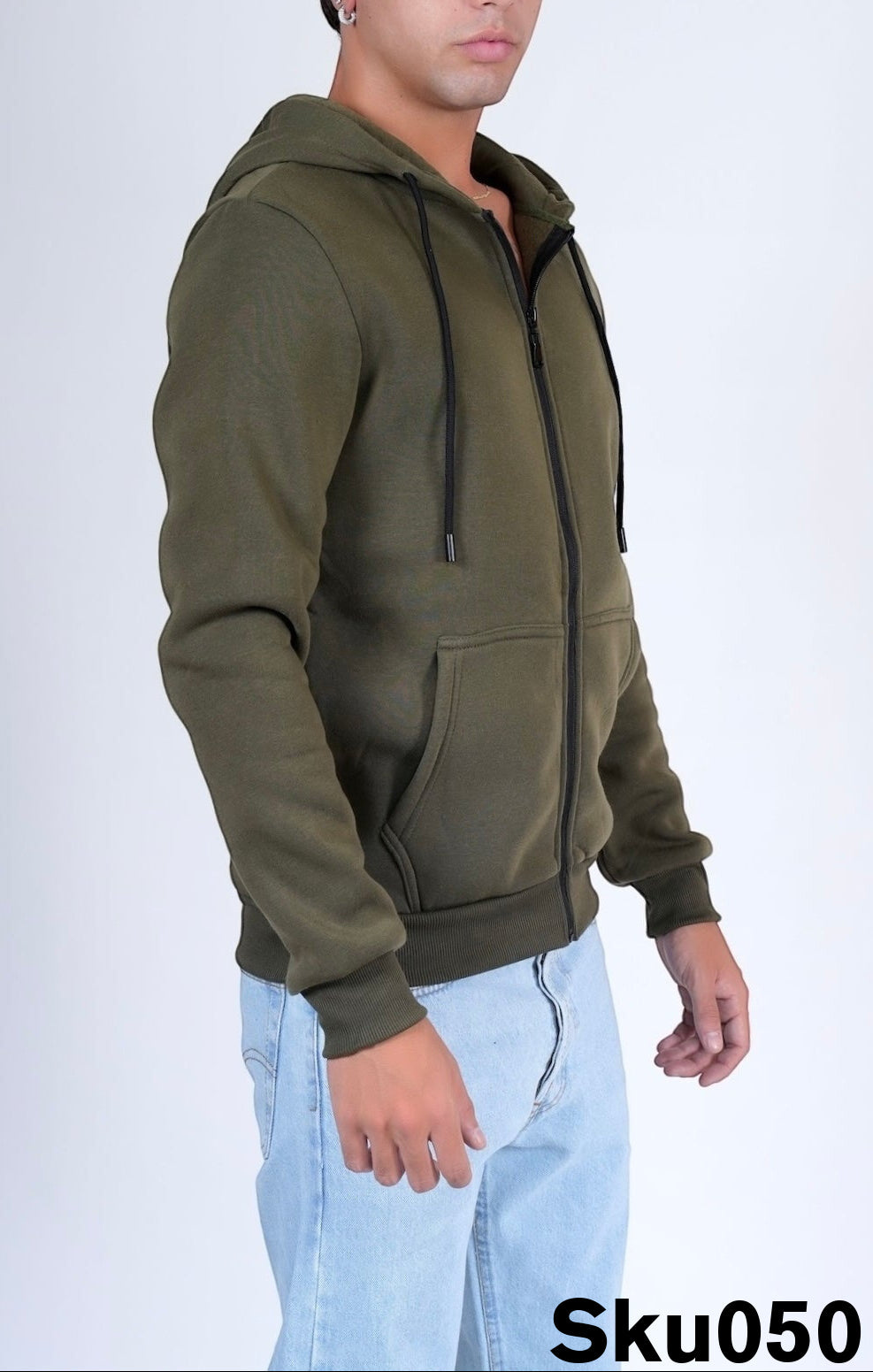 Felpa zip felpata POLK