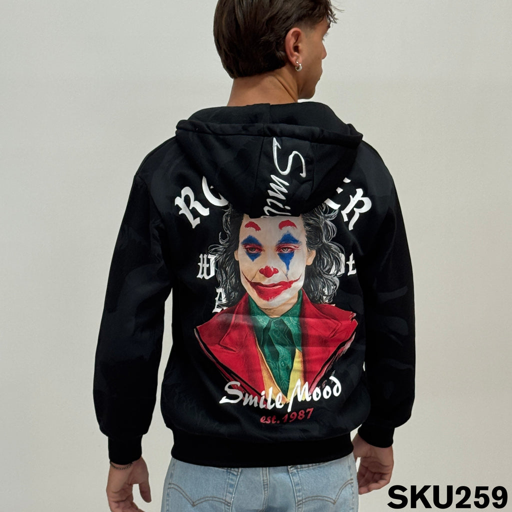 Felpa felpata JOKEZIP