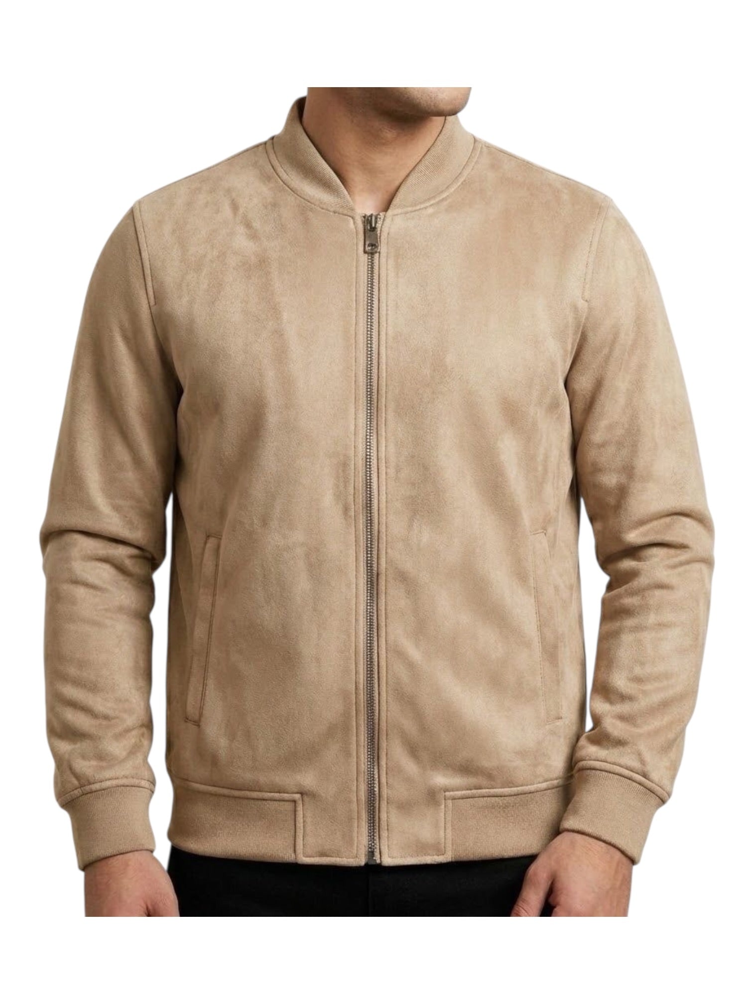 Giubbotto in camoscio leggero