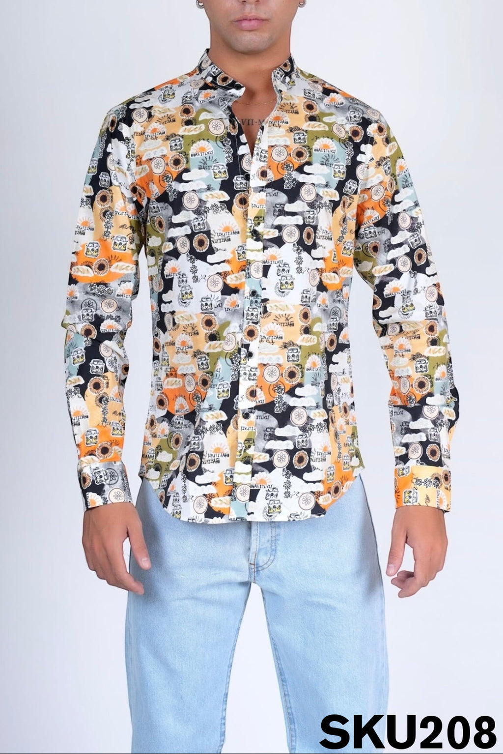 Camicia slim cotone SULLIVAN