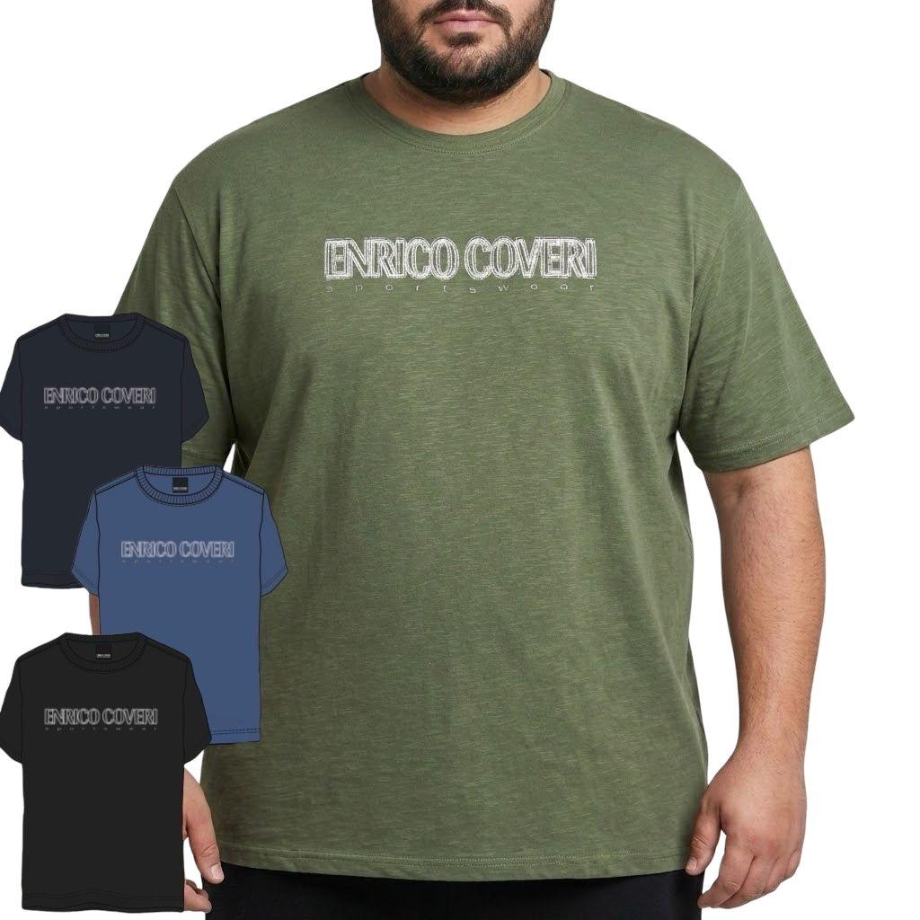 Maglia in cotone ENRICO COVERI 10 CALIBRATO