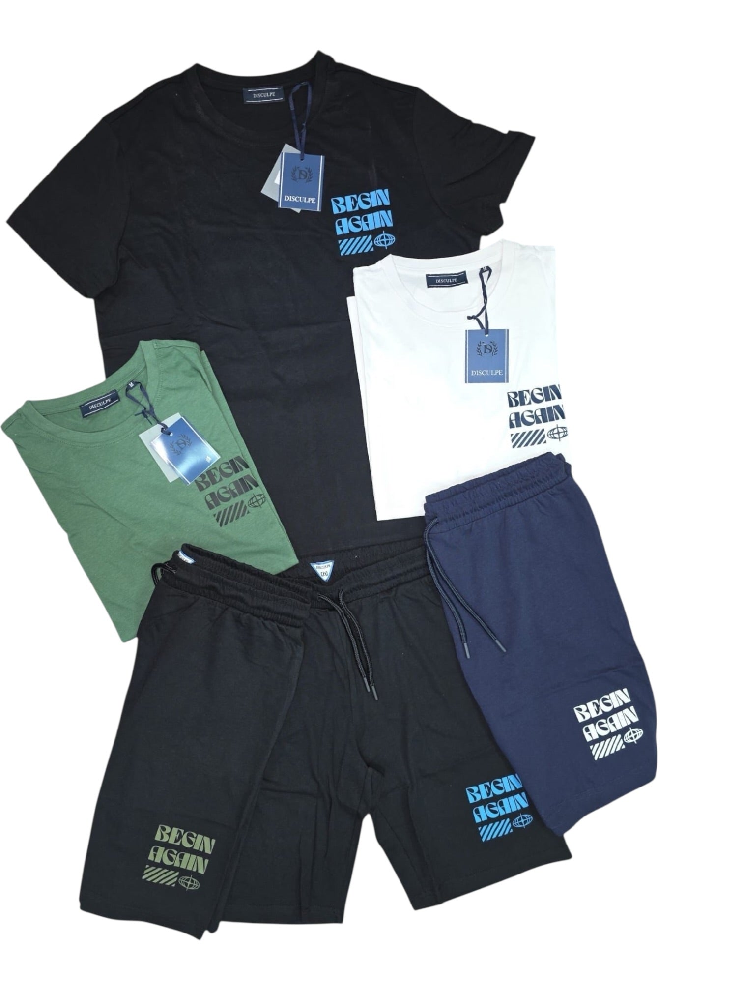 Completo uomo in cotone comodo 1