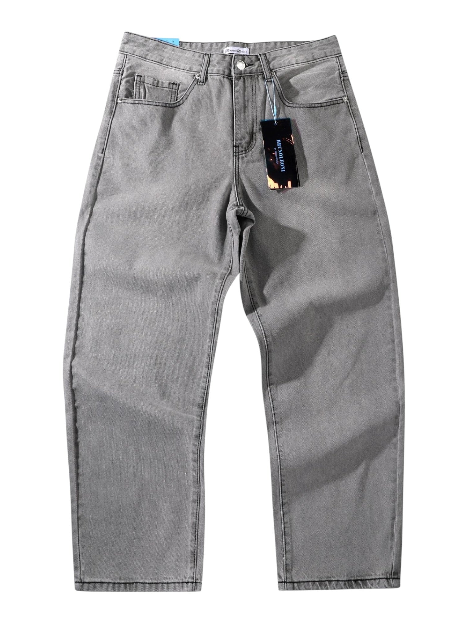 Jeans ballon fit in cotone 1