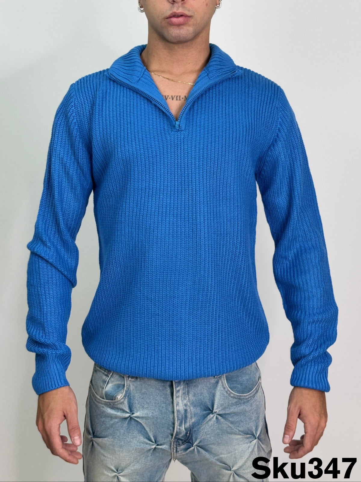 Maglione mezza zip MESSI