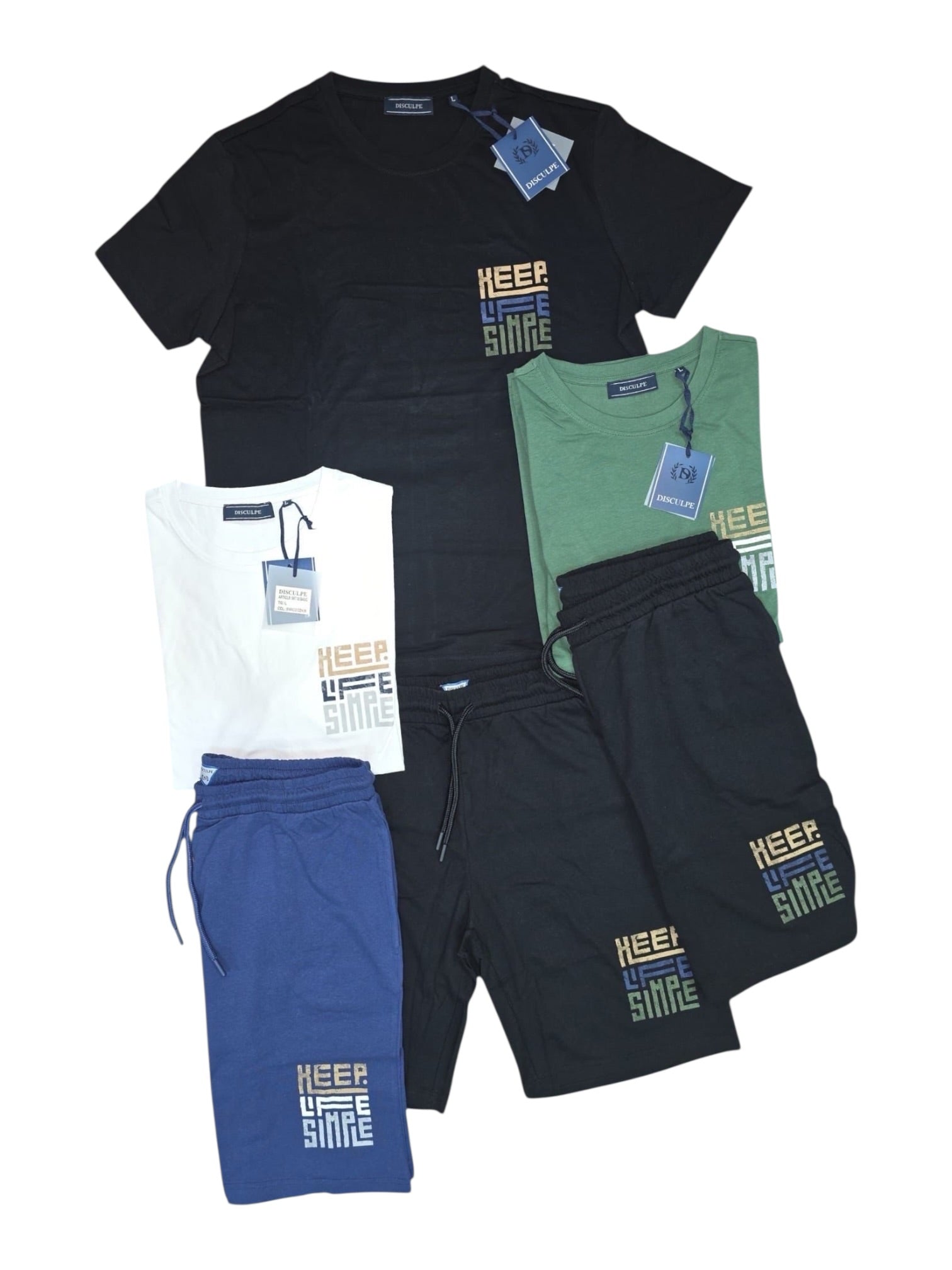 Completo uomo in cotone comodo 4